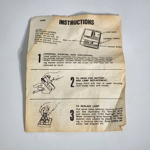 Baia Auto Slide Viewer 900 for Viewing 35MM Slides Battery Operated Vintage - Picture 6 of 7